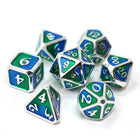 Gamers Guild AZ Die Hard Die Hard Metal Dice - 7 piece Set - Spellbinder Gaia Die Hard