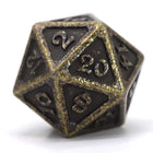 Gamers Guild AZ Die Hard Die Hard MTG Count Down Die - Mythica Dark Gold Die Hard