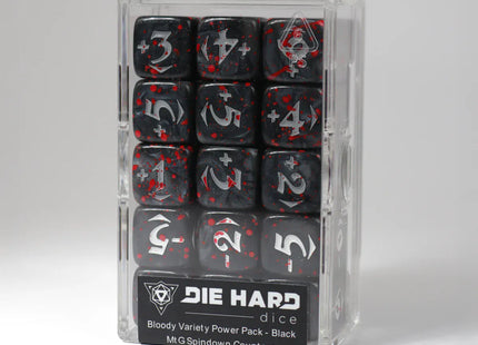Gamers Guild AZ Die Hard MtG Spindown Counters - Bloody Variety Power Pack - Black (Pre-Order) ACD Distribution