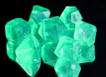 Gamers Guild AZ Die Hard RPG Dice Set - Avalore Tinkling Bell for Superdillin (7 Dice Set) Die Hard