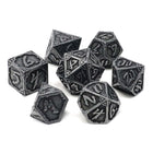 Gamers Guild AZ Die Hard RPG Dice Set - Dark Iron Hexbreaker (7 Dice Set) Die Hard