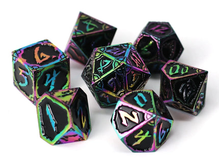Gamers Guild AZ Die Hard RPG Dice Set - Dark Nexus Hexbreaker (7 Dice Set) Die Hard