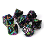 Gamers Guild AZ Die Hard RPG Dice Set - Dark Nexus Hexbreaker (7 Dice Set) Die Hard