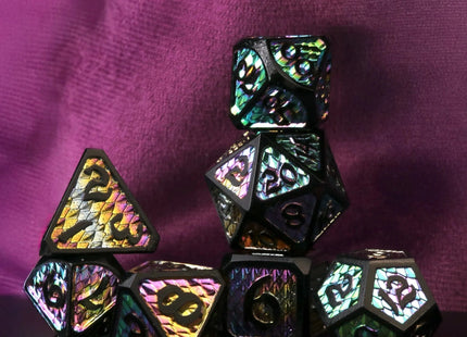 Gamers Guild AZ Die Hard RPG Dice Set - Wildfyre (7 Dice Set) Die Hard