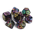 Gamers Guild AZ Die Hard RPG Dice Set - Wildfyre (7 Dice Set) Die Hard