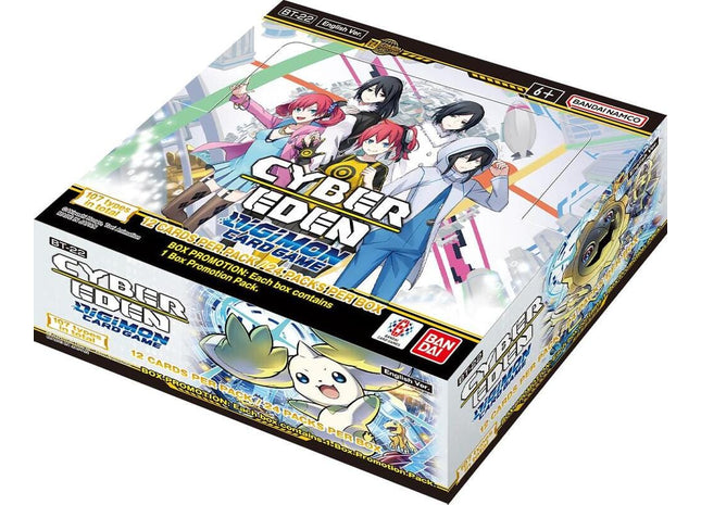 Gamers Guild AZ Digimon Digimon Card Game: [BT-22] Booster: Cyber Eden Booster Display GTS