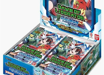 Gamers Guild AZ Digimon Digimon Card Game: [EX-11] Extra Booster: Dawn of Liberator Booster Display (Pre-Order) GTS