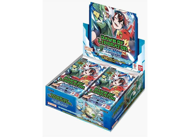 Gamers Guild AZ Digimon Digimon Card Game: [EX-11] Extra Booster: Dawn of Liberator Booster Display (Pre-Order) GTS