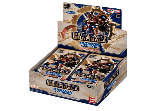 Gamers Guild AZ Digimon Digimon Card Game: [EX-12] Extra Booster - Digital World Shambala Booster Display GTS