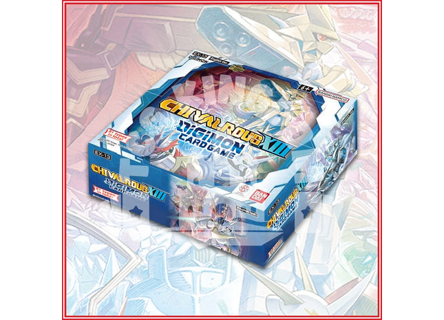 Gamers Guild AZ Digimon Digimon Card Game: [EX13] Chivalrous XIII - Display Box (Pre-Order) GTS