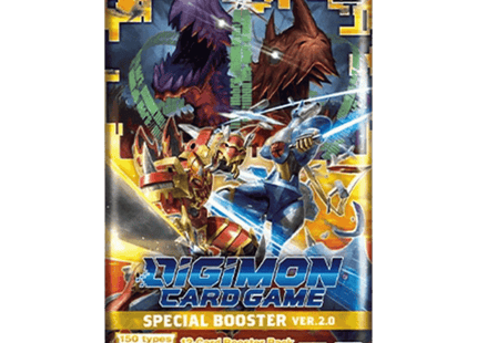 Gamers Guild AZ Digimon Digimon Card Game: Special Booster Version 2 [BT18-19] Booster Pack Booster Pack