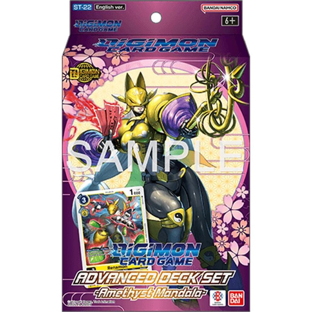 デジモンアドベンチャー トレーディングコレクションライト（未開封14袋他） Digimon Card Game: [ST-22] Advanced Deck Set: Amethyst Mandala