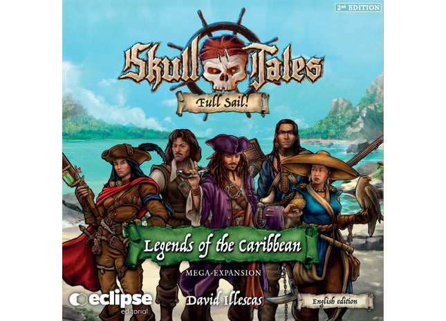 Gamers Guild AZ Draco Ideas Skull Tales: Legends of the Caribbean (Pre-Order) Quartermaster Direct