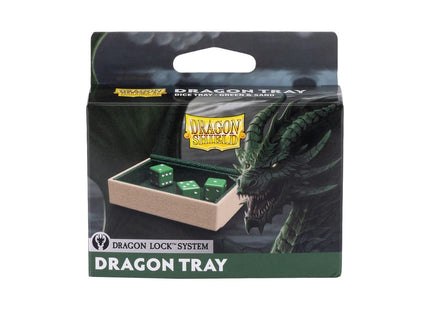 Gamers Guild AZ Dragon Shield Dragon Shield Dragon Lock System: Dragon Tray - Green & Sand (Pre-Order) Southern Hobby
