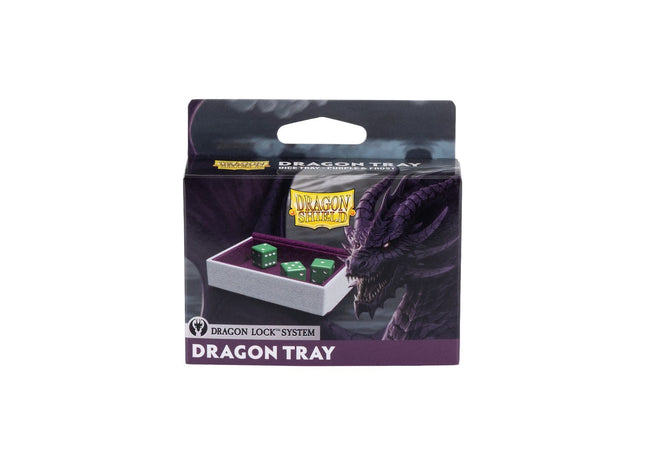 Gamers Guild AZ Dragon Shield Dragon Shield Dragon Lock System: Dragon Tray - Purple & Frost (Pre-Order) Southern Hobby