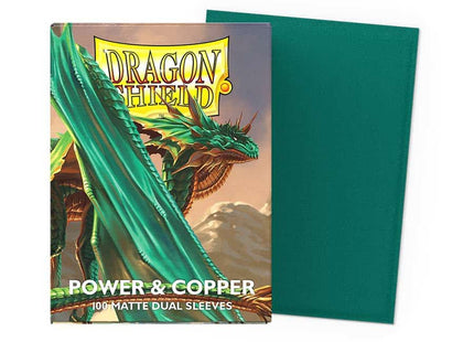 Gamers Guild AZ Dragon Shield Dragon Shield: Matte Dual - Power & Copper 100ct (Pre-Order) GTS