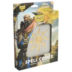 Gamers Guild AZ Dragon Shield Dragon Shield: Roleplaying - Spell Codex Ashen White Southern Hobby