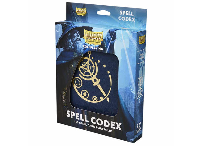 Gamers Guild AZ Dragon Shield Dragon Shield: Roleplaying - Spell Codex Midnight Blue Southern Hobby