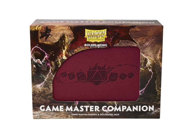 Gamers Guild AZ Dragon Shield Dragon Shield RPG: Game Master Companion - Blood Red Southern Hobby