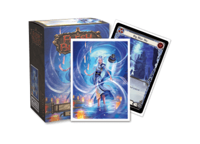Gamers Guild AZ Dragon Shield Dragon Shield Sleeves - 100ct Box Matte Art - Flesh and Blood - Enigma with Promo Southern Hobby