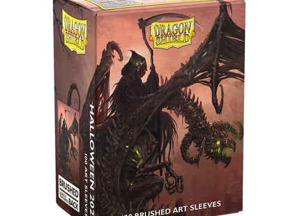 Gamers Guild AZ Dragon Shield Dragon Shield Sleeves: Brushed Art Halloween 2025 100ct (Pre-Order) Southern Hobby