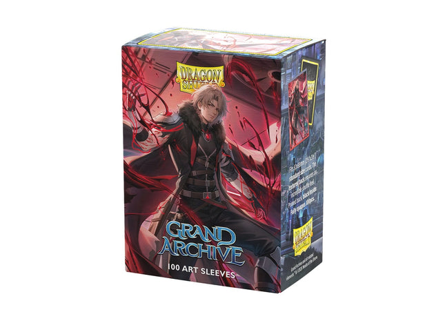 Gamers Guild AZ Dragon Shield Dragon Shield Sleeves: Grand Archive Standard Matte Dual Art - Dante, Hemomancer 100ct (Pre-Order) Southern Hobby
