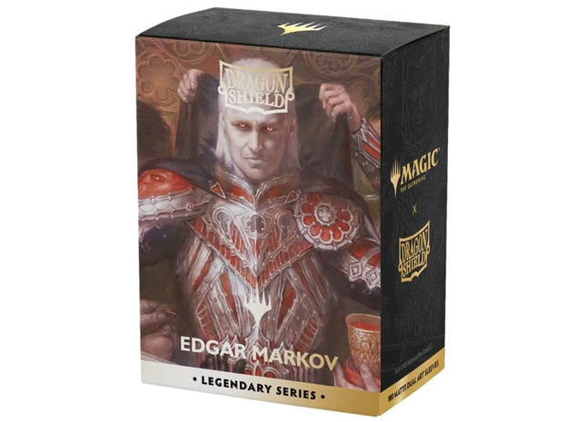 Gamers Guild AZ Dragon Shield Dragon Shield Sleeves: Magic the Gathering | Legendary Matte Dual Art - Edgar Markov 100ct (Pre-Order) AGD