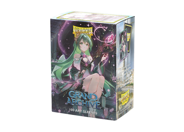 Gamers Guild AZ Dragon Shield Dragon Shield Sleeves: Standard Matte Dual Art Grand Archive - Ariel Archangel of Natura 100ct (Pre-Order) Southern Hobby