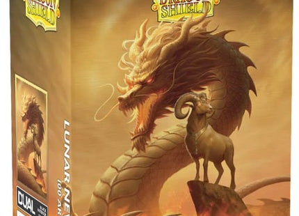 Gamers Guild AZ Dragon Shield Dragon Shield Sleeves: Standard Matte Dual Art Lunar New Year 2027 - Fire Goat 100ct (Pre-Order) Discontinue