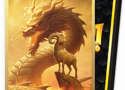 Gamers Guild AZ Dragon Shield Dragon Shield Sleeves: Standard Matte Dual Art Lunar New Year 2027 - Fire Goat 100ct (Pre-Order) Discontinue