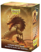 Gamers Guild AZ Dragon Shield Dragon Shield Sleeves: Standard Matte Dual Art Lunar New Year 2027 - Fire Goat 100ct (Pre-Order) Discontinue