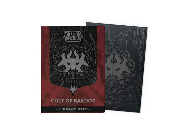 Gamers Guild AZ Dragon Shield Dragon Shield: Standard Matte Dual Art: Magic the Gathering Guildpact Series - Cult of Rakdos 100ct (Pre-Order) GTS