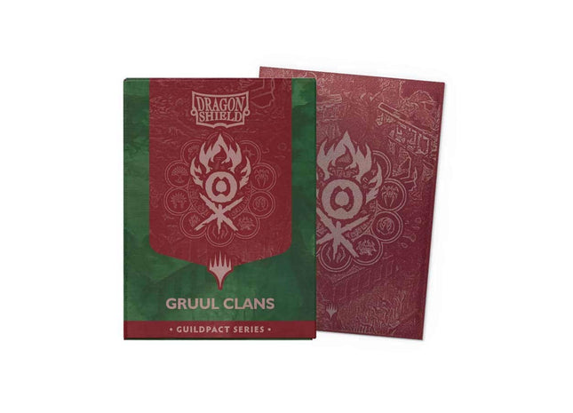Gamers Guild AZ Dragon Shield Dragon Shield: Standard Matte Dual Art: Magic the Gathering Guildpact Series - Gruul Clans 100ct (Pre-Order) GTS