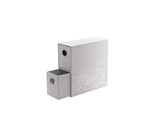 Gamers Guild AZ Dragon Shield Dragon Shield Storage: Fortress Card Drawers Verticle 2 - White (Pre-Order) Southern Hobby