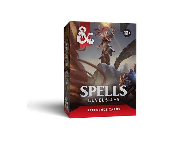 Gamers Guild AZ Dungeons & Dragons Dungeons & Dragons: Reference Cards - Spells 3 (Levels 4-5) (Pre-Order) GTS