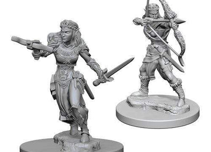 Gamers Guild AZ Dungeons & Dragons WZK72638 D&D Minis: Wave 1- Elf Female Ranger Southern Hobby