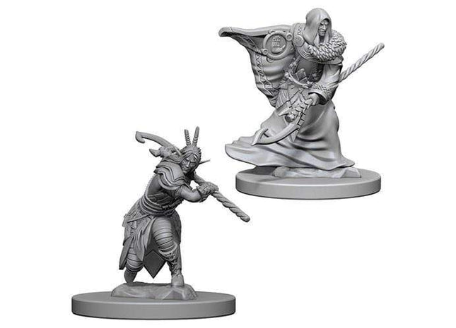 Gamers Guild AZ Dungeons & Dragons WZK72641 D&D Minis: Wave 4- Elf Male Druid Southern Hobby