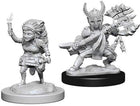 Gamers Guild AZ Dungeons & Dragons WZK73387 D&D Minis: Wave 6- Female Halfling Fighter Southern Hobby