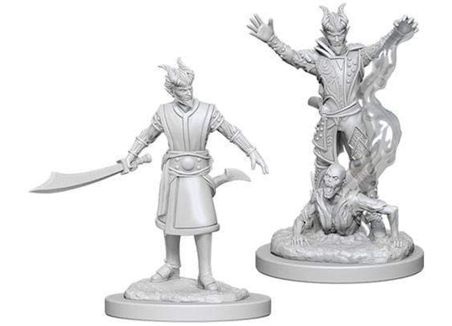 Gamers Guild AZ Dungeons & Dragons WZK73388 D&D Minis: Wave 6- Male Tiefling Warlock Southern Hobby