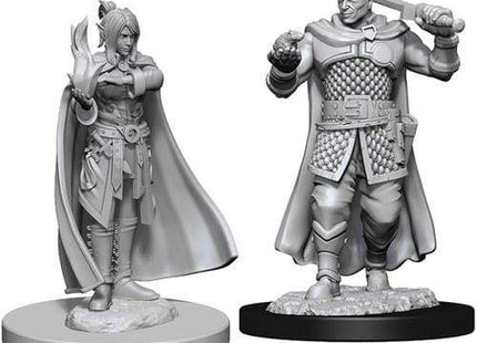 Gamers Guild AZ Dungeons & Dragons WZK73675 D&D Minis: Wave 8- Human Ranger & Moon Elf Sorcerer Southern Hobby