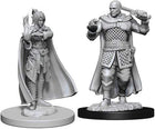 Gamers Guild AZ Dungeons & Dragons WZK73675 D&D Minis: Wave 8- Human Ranger & Moon Elf Sorcerer Southern Hobby