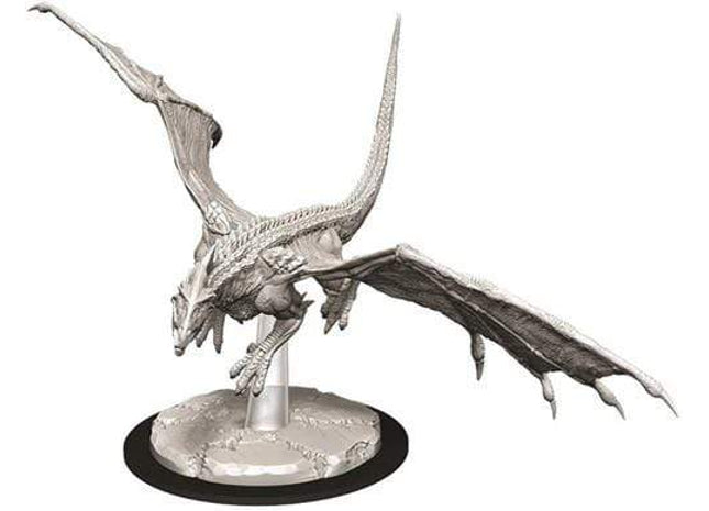 Gamers Guild AZ Dungeons & Dragons WZK73712 D&D Minis: Wave 9- Young White Dragon Southern Hobby