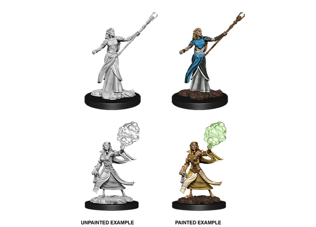 Gamers Guild AZ Dungeons & Dragons WZK90054 D&D Minis: Wave 12- Female Elf Sorcerer Southern Hobby