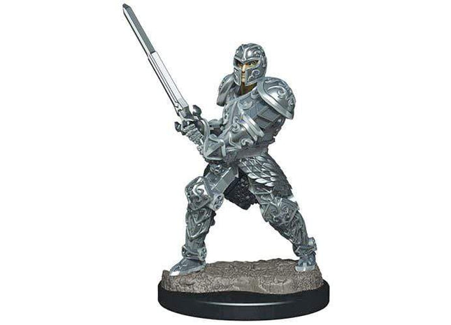 Gamers Guild AZ Dungeons & Dragons WZK93017 D&D Icons of the Realms: Premium Set 3-Male Human Fighter Southern Hobby