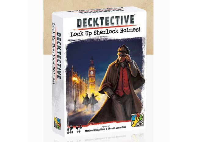 Gamers Guild AZ DV GAMES Decktective: Lock Up Sherlock Holmes GTS