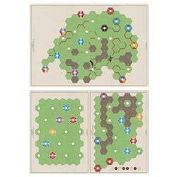 Gamers Guild AZ Eagle-Gryphon Games Age of Steam Deluxe: New England/Pittsburgh & Switzerland Maps Discontinue