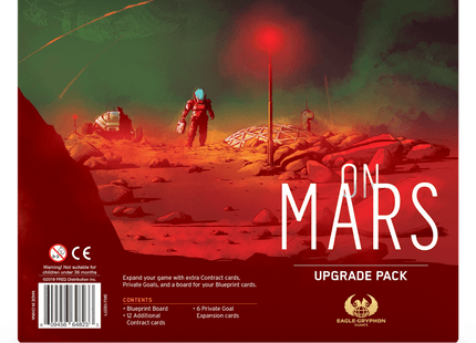 Gamers Guild AZ Eagle-Gryphon Games On Mars Upgrade Pack Eagle Games