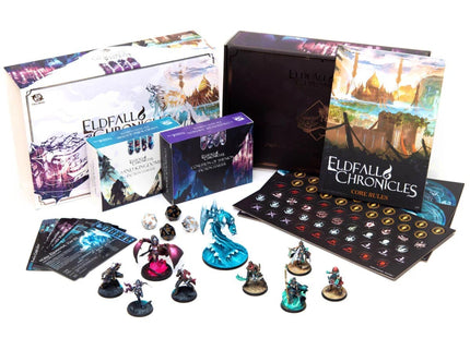 Gamers Guild AZ Eldfall Chronicles Eldfall Chronicles: Coalition of Thenion vs Sand Kingdoms - Two-Player Starter Set (Pre-Order) AGD