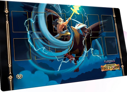 Gamers Guild AZ Elestrals Elestrals - Firestorm Voltempest Champion of Zeus Playmat Discontinue