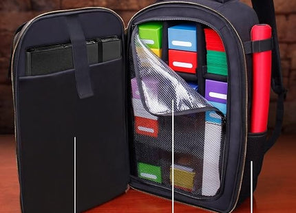 Gamers Guild AZ Enhance Gaming Enhance: Card Storage Backpack - Black AGD